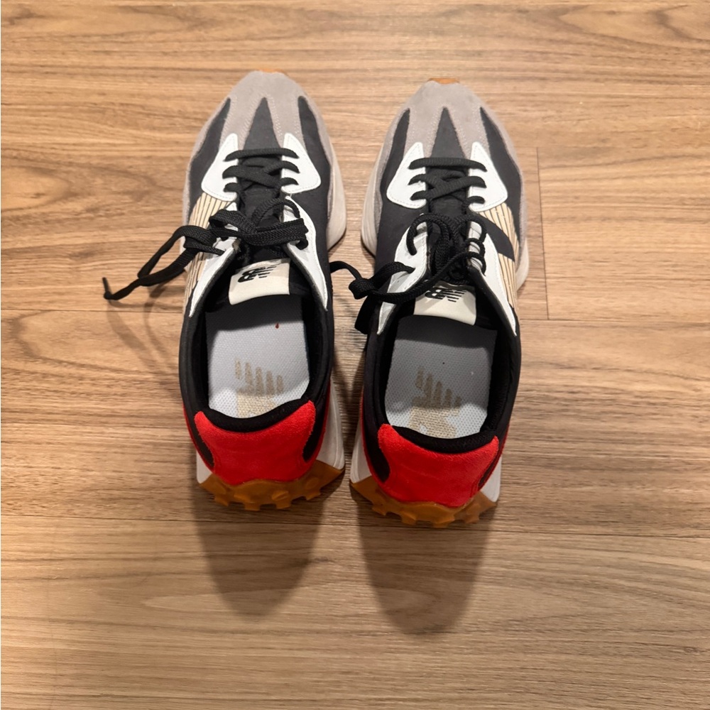 New balance 327 Men's Black and Red Athletic Shoes